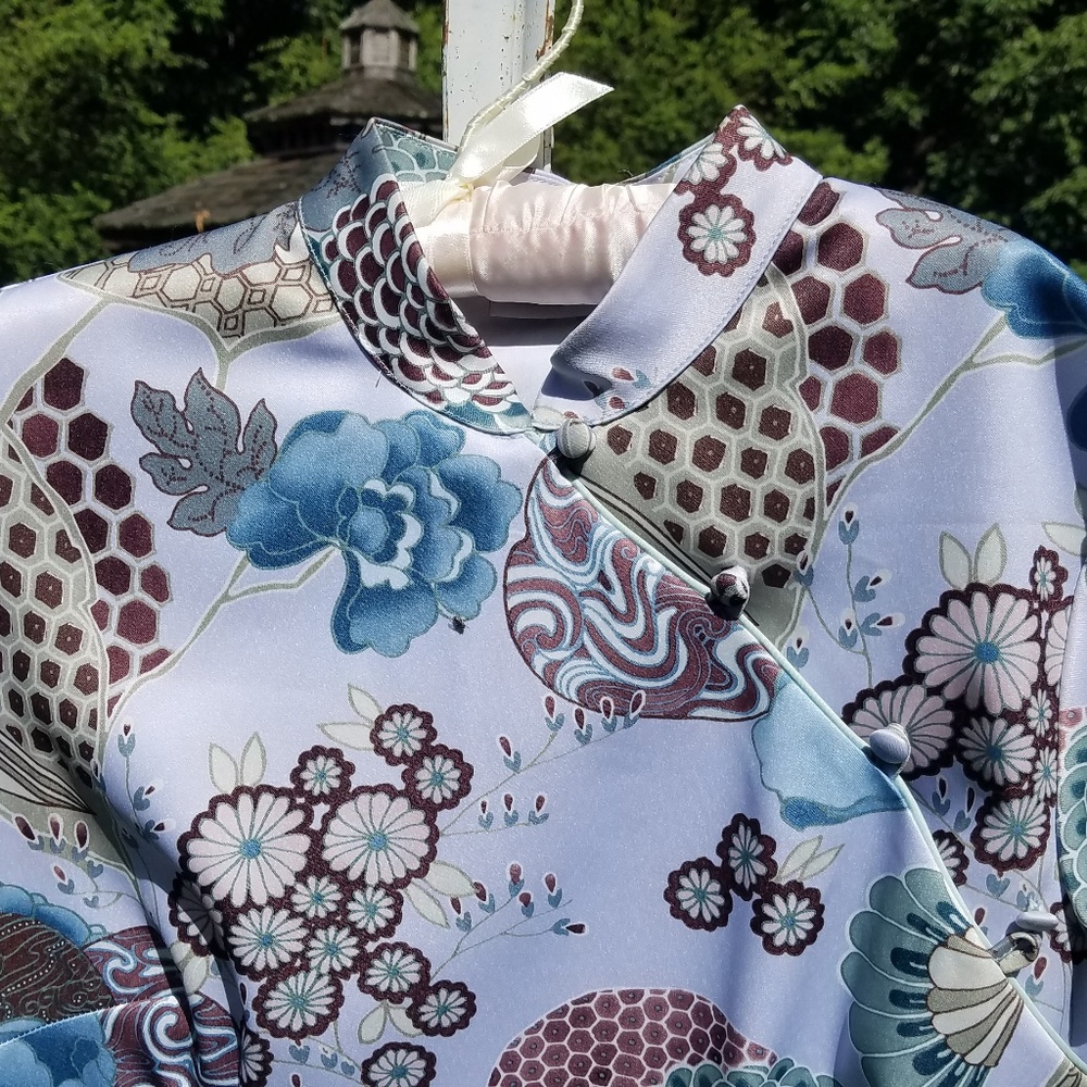 90s grunge cheongsam choiniserie dress